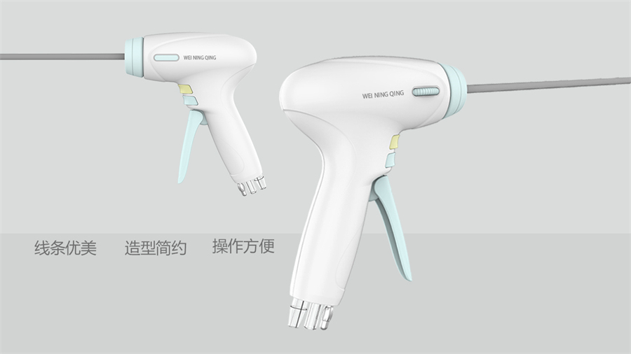 電鉤沖洗器產(chǎn)品設(shè)計(jì)，醫(yī)療設(shè)備工業(yè)設(shè)計(jì)案例