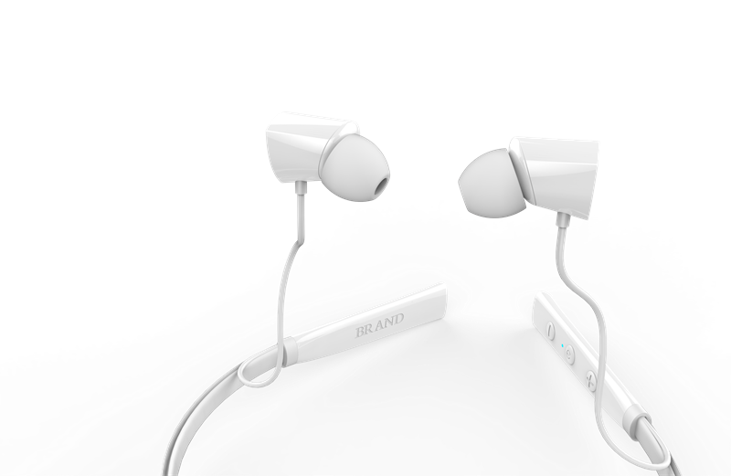 掛脖式藍(lán)牙耳機(jī)產(chǎn)品外觀(guān)設(shè)計(jì)，智能電子產(chǎn)品設(shè)計(jì)案例
